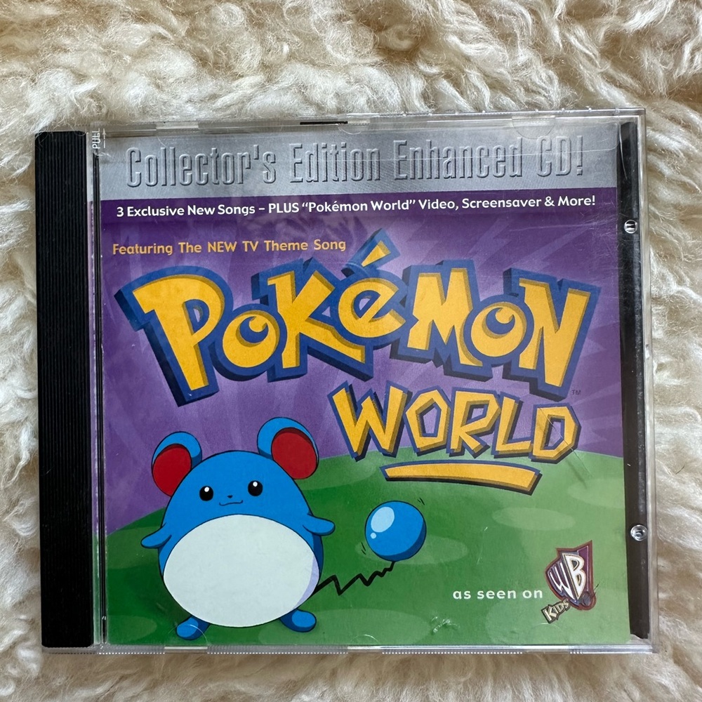 Pokémon World Collector's Edition Enhanced music CD -